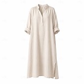 ieftine Rochie-Medieval Renascentist Cottagecore Miezul zilei Rochii Chemise Pirat Bard Țăran În V Costume de fancy Pentru femei Casul / Zilnic Târgul Renașterii LARP Adulți Rochie Primavara vara