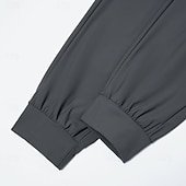 levne ležérní kalhoty-Pánské Běžci Kalhoty Kalhoty pro volný čas Outdoorové kalhoty Šňůrky Kapsy Elastický pas Pevná barva Rychleschnoucí Lehká váha Délka kolen Denní Venkovní Dovolená prázdniny stylové Khaki Černá Lehce