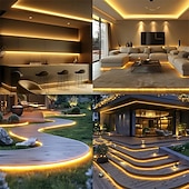 cheap COB Strip Lights-220V Dimmable COB LED Neon Strip Light Outdoor Waterproof Super Bright 280LEDs/M Flexible Lamp Garden Home Bar Decor