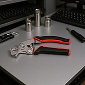 ieftine Serviciul vehiculului-Clește pentru cleme auto, clește pentru îndepărtarea elementelor de fixare din plastic cu mâner ergonomic, instrument multifuncțional pentru îndepărtarea panourilor și ornamentelor interioare auto