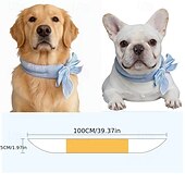 ieftine pălărie de soare-6 buc eșarfă răcoritoare universală de vară pentru animale de companie, pentru câini și pisici, eșarfă răcoritoare pentru prevenirea insolației fizice, eșarfă răcoritoare pentru gât în aer liber