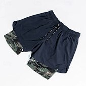 preiswerte Laufshorts-Herren Laufshorts Sportshorts Fitnessshorts Kordelzug Taschen Shorts Lässig Täglich Outdoor Sommer Frühling Schnelltrocknend Leicht Feuchtigkeitsableitend Atmungsaktiv Fitnessstudio Fitnesstraining