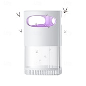 abordables Lampe anti-insectes-Piège à mouches des fruits, attrape-insectes volants, ventilateur intégré, pour moustiques, moucherons et autres insectes volants, tue-moustiques, lumière bleue efficace