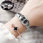 levne Quartz hodinky-Dámské luxusní quartzové hodinky, stříbrný náramek z nerezové oceli, obdélníkový modrý ciferník s křišťálovými diamantovými značkami, vodotěsné, elegantní náramkové hodinky, módní šperky, dárky pro