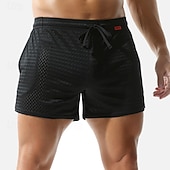 cheap Swim Trunks &amp; Board Shorts-Men's Board Shorts Swim Shorts Swim Trunks Solid Colored Drawstring Boyleg with Pockets Quick Dry Lightweight Elastic Swimwear Surfing Beach Swimming Summer