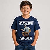  Garçons 3D Graphique T-shirt 3D Manche Courte Impression 3D Été Printemps Mode Quotidien Enfants 4-12 ans Quotidien Coupe régulière