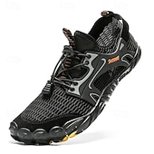 Χαμηλού Κόστους Καθημερινά Sneakers-Ανδρικά καφέ παπούτσια για υπαίθριες δραστηριότητες στο νερό, αναπνεύσιμα, γρήγορα στεγνά, με κορδόνια, ελαφριά, αντιολισθητικά αθλητικά παπούτσια για θαλάσσιες δραστηριότητες, πεζοπορία σε ποτάμι, πεζοπορία στην παραλία, κάμπινγκ και ταξίδια