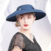 abordables Fascinateurs &amp; Chapeaux-Chapeau Kentucky Derby Fascinateur Dame Déguisement Femmes Saint-Valentin Derby Fête de mariage Foulard Adulte Chapeau Printemps &amp; Été