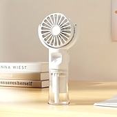 cheap Heating &amp; Cooling-Handheld Spray Fan Desktop Humidifying Fan Outdoor Portable Handheld Fan Small Spray Fan with 4-Speed Adjustment