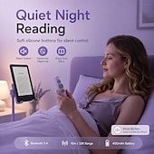 cheap Novelty Toys-Bluetooth Page Turner for Kindle E-reader iPhone iPad Android, Silent Remote Control for TikTok Scrolling &amp; Reading, Bluetooth 5.4 Rechargeable Wireless Clicker with 400mAh Battery, 33ft Range