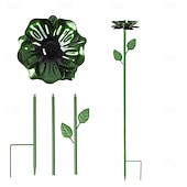 baratos observação de pássaros e vida selvagem no quintal-Estação de água para abelhas para jardim, com lindo design floral, comedouros combinados para abelhas e borboletas, banheiras e bebedouros para abelhas, itens essenciais para jardinagem, decoração de