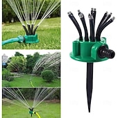 cheap Watering &amp; Irrigation-360° Coverage Precision Garden Irrigation Sprinkler, Lawn Yard Garden Sprinkler, Adjustable Flexible Watering System for Lawn, Flower, Grass, Plants