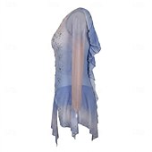cheap Figure Skating Dresses-Figure Skating Dress Women's Girls' Ice Skating Dress Sky Blue High Elasticity Training Competition Skating Wear Classic Crystal / Rhinestone Long Sleeve Ice Skating Figure Skating