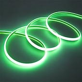 cheap COB Strip Lights-220V Dimmable COB LED Neon Strip Light Outdoor Waterproof Super Bright 280LEDs/M Flexible Lamp Garden Home Bar Decor