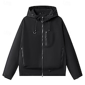 baratos Casacos impermeáveis-Homens Jaqueta Corta-Vento Jaqueta Softshell Jaqueta de Trilha Ao ar livre Prova-de-Água A Prova de Vento Secagem Rápida Respirável Roupas de caminhada Roupas de caminhada Verão Primavera Jaqueta