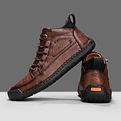 preiswerte Lässige Schnürschuhe-Weiße Herren-Sneaker, leichte Schnürschuhe für bequemes Gehen, ideal für Alltag, Reisen, Pendeln und einen minimalistischen, eleganten Freizeitlook.