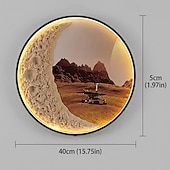 ieftine lumini de perete exterioare-Corpuri de iluminat de perete pentru exterior, design lunar, felinare de perete impermeabile IP65, aplice negre pentru verandă, iluminat de perete pentru terasă, ușă de intrare, 110-240V