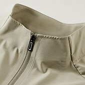 billige Løpe T-skjorter og tanktopper-Herre Ensfarget T-skjorte til jogging Treningstrøyer Sommer Vår Kvart glidelås Kortermet Hurtigtørkende Lettvekt Fukttransport Treningsøkt Aktiv trening Trening Svart Navyblå Himmelblå Sports