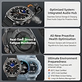 abordables Relojes inteligentes-Reloj inteligente 2 en 1 con auriculares, reloj inteligente con auriculares Bluetooth integrados para música. &amp;Llamadas, monitor de actividad física con pantalla táctil HD para hombres y mujeres,
