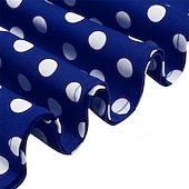 cheap Dresses-1950s Retro Vintage Rockabilly Tea Length Dress Swing Dress Flare Dress Sleeveless Polka dots Fit &amp; Flare Fancy Dress Girls' Masquerade Tea Party Casual Daily Kid's Dress Belt Spring &amp; Summer