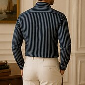 economico camicie da uomo no stiro-camicia da uomo nera antipiega