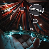economico Accessori LED-20-200 pezzi 1/2 pollice applicabili per clip per luci a corda LED da 10-15 mm con 40-400 pezzi viti per clip di montaggio per luci a corda in PVC per esterni, ganci per Natale e matrimoni