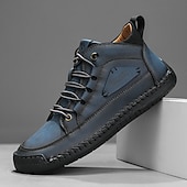 preiswerte Lässige Schnürschuhe-Weiße Herren-Sneaker, leichte Schnürschuhe für bequemes Gehen, ideal für Alltag, Reisen, Pendeln und einen minimalistischen, eleganten Freizeitlook.