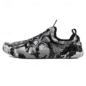 cheap Casual Sneakers-Men's Black Quick-Dry Water Shoes Lightweight Barefoot Aqua Sneakers Breathable Non-Slip Outdoor Footwear for Water Activities, Swimming, Beach Sports, Kayaking and Coastal Travel