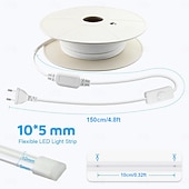 tanie Wtyczki świetlne-Taśma LED COB AC220V CCT z regulacją barwy 3000K-6000K, wodoodporna, IP65, przełącznik, sterowanie, zmiana koloru, taśma świetlna LED, 480 diod LED/m, bez kropek, do sypialni, kuchni, wystroju wnętrz