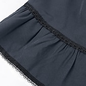 お買い得  ボトムス-レトリ／ヴィンテージ パンク＆ゴシック 中世 アンクル丈 スカート マキシスカート 魔女 ソリッド Ａライン 仮装 女性用 セルティック 海賊 ファンタジー カジュアル／普段着 成人 スカート
