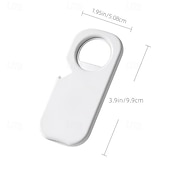 ieftine Ustensile Bucătărie &amp; Gadget-uri-2/5 buc deschizător magnetic de sticle din oțel inoxidabil, instrument de deschidere a capacelor trei în unu, deschizător de capace de cutii și sticle de bere, antiderapant și care economisește efort