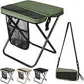 baratos Decoração de pátio-Mochila dobrável com banqueta e bolsos de armazenamento, cadeira portátil e leve para uso externo, ideal para adultos, perfeita para viagens, camping, trilhas, pesca, filas, piqueniques e eventos esportivos.