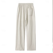 preiswerte Klassiker-Leichte Herren-Leinenhose aus Tencel für den Sommer
