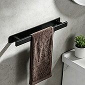 cheap Towel Bars-Towel Bar New Design / Self-adhesive / Creative Contemporary / Modern Stainless Steel + A Grade ABS / Stainless Steel 1PC - Bathroom Single / 1-Towel Bar Wall Mounted