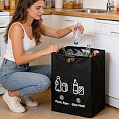 cheap Storage &amp; Organization-Rectangular Fabric Storage Basket, Stylish Geometric Pattern Laundry Hamper, Lightweight Portable Clothes Organizer, Versatile Household Storage Bin For Toys, Linens, Dirty Garments And Daily Home Use