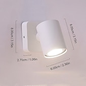 billige Vegglamper for innendørsbruk-LED-vegglamper 90° sammenleggbar 350° rotasjon 6w mykt lys gir et godt lesemiljø for deg som passer for ulike scener