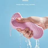 ieftine Baie și îngrijire personală-8 bucăți mingi de baie exfoliante 3D ultra-moi, scrubber corporal reutilizabil pentru curățarea profundă și îndepărtarea pielii moarte, durabil și igienic, potrivit pentru utilizare la spa acasă, face