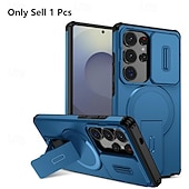 preiswerte 2026 Samsung Galaxy S26 Serie-Handy Hülle Handyhüllen Für Samsung Galaxy S26 S25 Edge S24 FE S23 Ultra Plus A37 A57 A56 A36 A26 A16 Rückseite Mit Magsafe Mit Ständer Unterstützt kabelloses Laden Stoßfest Rüstung ABS + PC