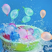 baratos Brinquedos de Verão-Pacote com 2000 balões de água, balões de látex coloridos e biodegradáveis com bicos de recarga para brincadeiras ao ar livre no verão, brinquedos para guerra de água para crianças e adultos,