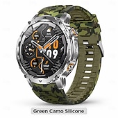 billige Smartklokker-AK102 Smartklokke 1.7 tommers Bluetooth-anrops-smartklokke Skritteller Samtalepåminnelse Fitnessporing Kompatibel med Android iOS Herre GPS Lang ventetid Håndfri bruk IP68 50mm urkasse