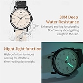 voordelige Quartz-horloges-Olevs dameshorloge in roze, schattig analoog quartz polshorloge met datumweergave, casual modieus meisjeshorloge met ademende nylon band, waterdicht tot 30 meter, verjaardagscadeau voor tienermeisjes
