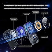 preiswerte Fahrzeughalter-Qi2 25W kabelloses Autoladegerät mit Halbleiterkühlung, magnetischer Schnellkühl-Handyhalterung, automatischer Klemmung und RGB-Beleuchtung, kompatibel mit iPhone 17/16/15/14, Samsung S26 und Android