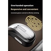 economico Cuffie TWS wireless-Cuffie wireless Lenovo LE505 a orecchio aperto, auricolari Bluetooth 6.0 a conduzione aerea, suono panoramico a 360° ACS. &amp;Dolby Atmos, microfono con cancellazione del rumore, auricolari sportivi
