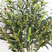 baratos Artificial Plants &amp; Greenery-39 Inch Faux Olive Tree Plant, Artificial Olive Bush with Integrated Ground Stake, Realistic Scandinavian Greenery Decoration for Indoor Outdoor Use, Perfect for Living Room, Bedroom, Entryway, Patio