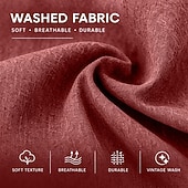 abordables Chemises décontractées intelligentes pour hommes-Hommes Chemise Chemise Décontractée Chemise Boutonnée Chemise 100% coton délavée à l'acide Bleu Noir Rouge bleu marine Vert Manche Courte Bloc de Couleur Uni Col Occasionnel Quotidien Poche Avant
