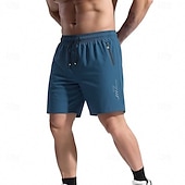 economico Pantaloncini casual-Per uomo Shorts sportivi Shorts Pantaloncini Estivi Pantaloncini casual Coulisse Tasca Elastico in vita Semplice Corto Quotidiano All'aperto Abbigliamento casual alla moda Sport Streetwear azzurro