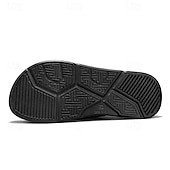 cheap Men's Slippers &amp; Flip-Flops-Men's Blue Flip Flops – Lightweight Quick-Dry Beach Sandals, Comfortable Summer Footwear for Vacations, Poolside and Everyday Leisure
