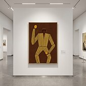 cheap People Paintings-Mintura Handmade Man Oil Paintings On Canvas Wall Art Decoration Modern Abstract Figure Picture For Home Hotel Decor Rolled Frameless Unstretched Painting