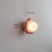 preiswerte Indoor-Wandleuchten-Niedlich Kreativ LED Modern Innenwandleuchten Wohnzimmer Schlafzimmer Kinderzimmer Acryl Wandleuchte Nicht wasserdicht 110-120V 220-240V 5 W