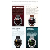 abordables Montres connectées-Montre connectée pour homme (répondre/passer des appels), bracelet d'activité avec écran tactile HD rond de 1,39 pouce, moniteur de fréquence cardiaque et de sommeil SpO2, étanche IP68, montre